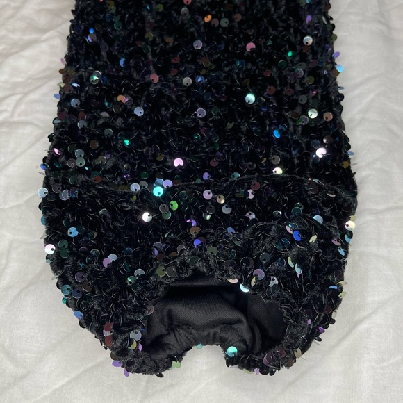 Brand: Item Ditto
Size: Medium
Color: Black Multi (sequins) - Picture 7 of 8